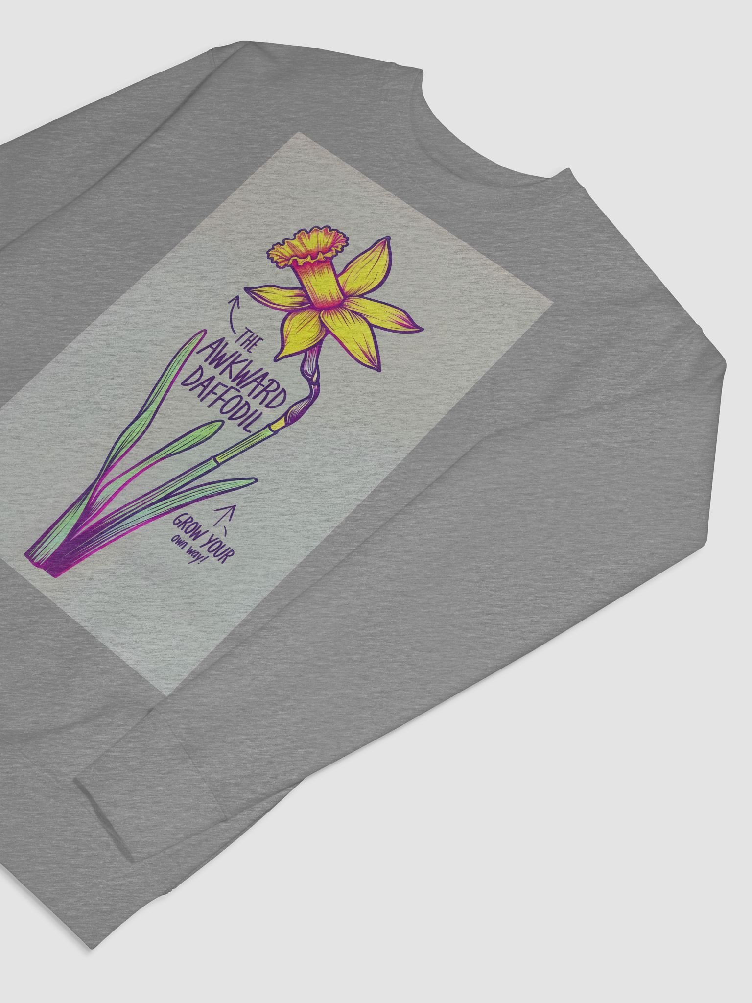 awkward daffodil sweatshirt product image (7)