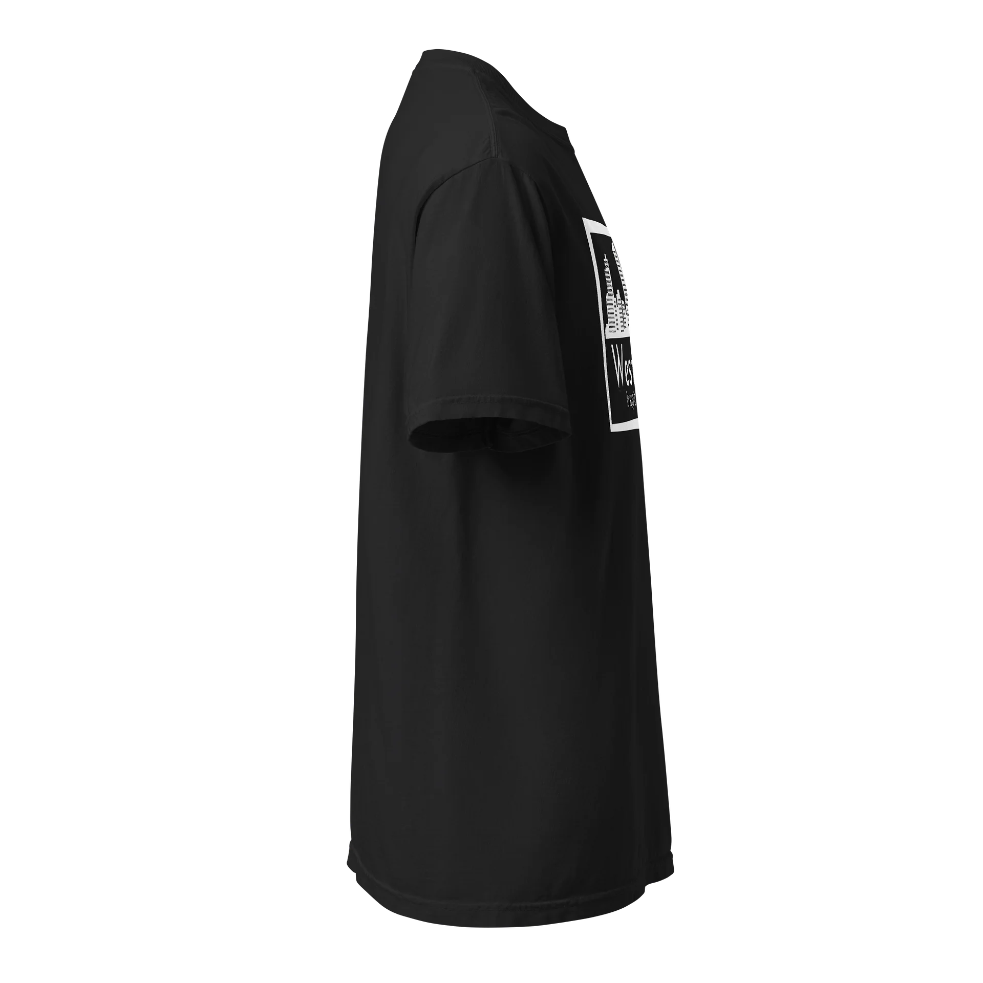 Black T-Shirt with White Logo product image (3)