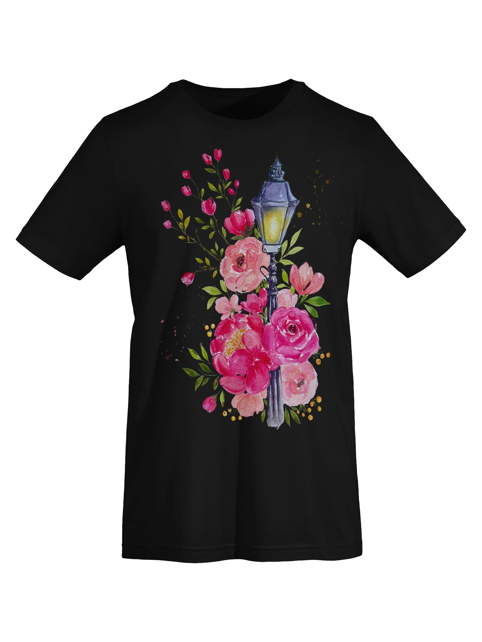 Floral Lantern Watercolor Tee product image (5)