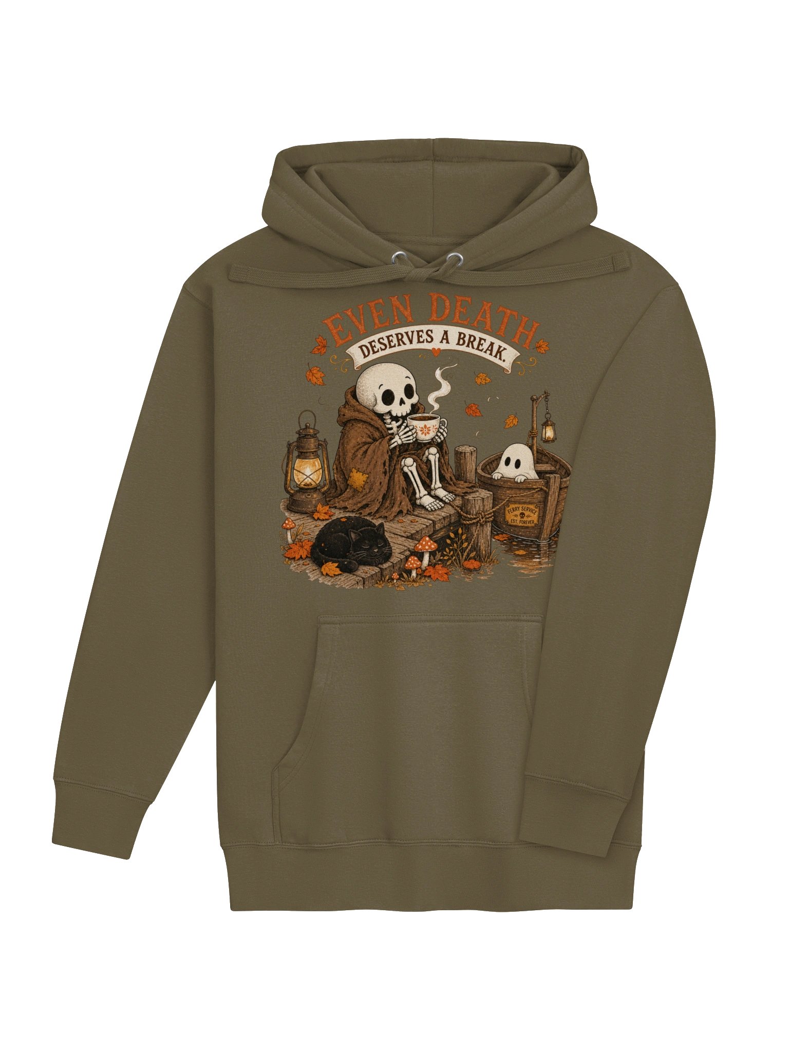 Even Death Deserves a Break Hoodie product image (36)