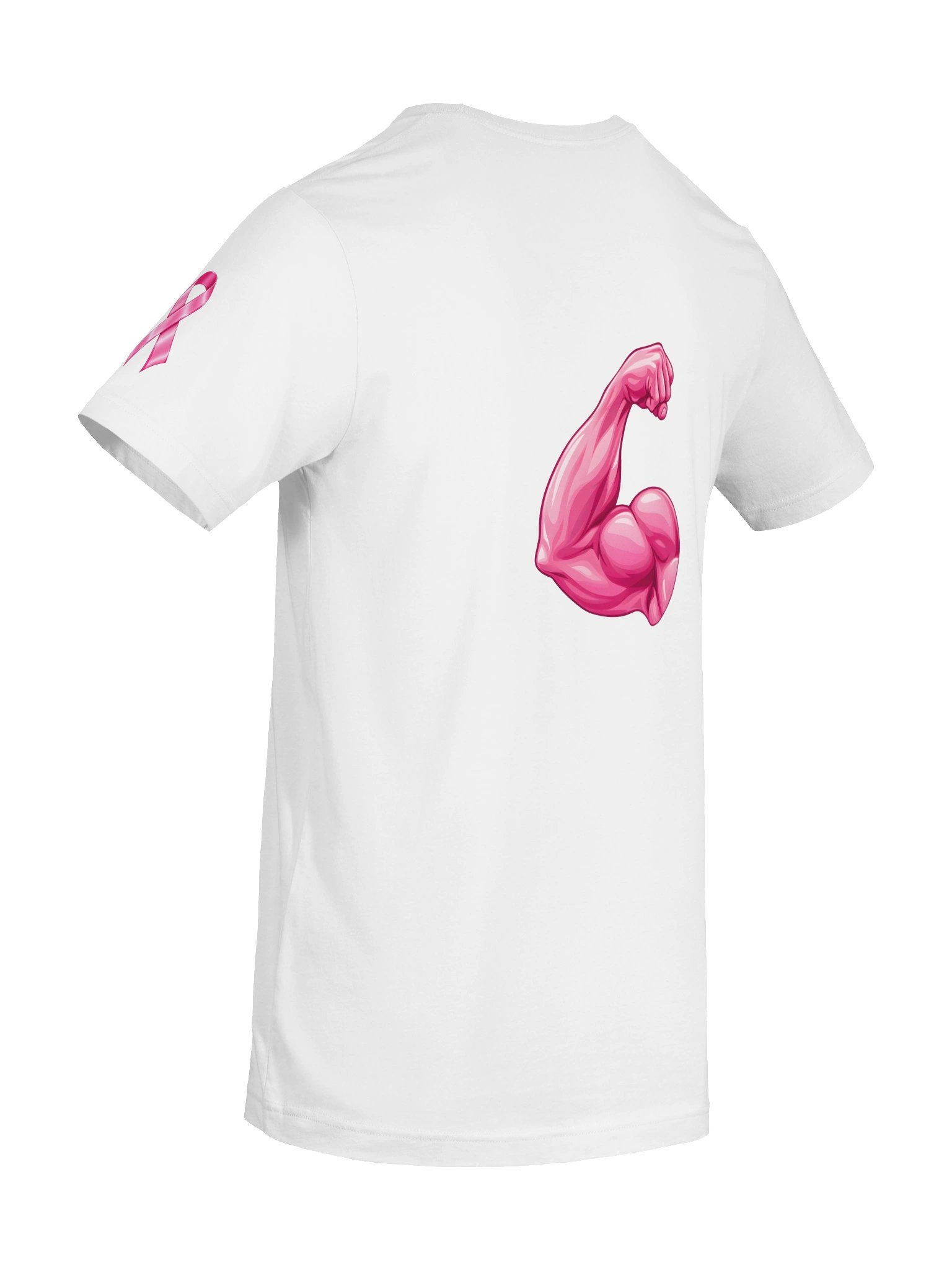 Cancer Picked the Wrong Girl Pink Heart Tee product image (87)