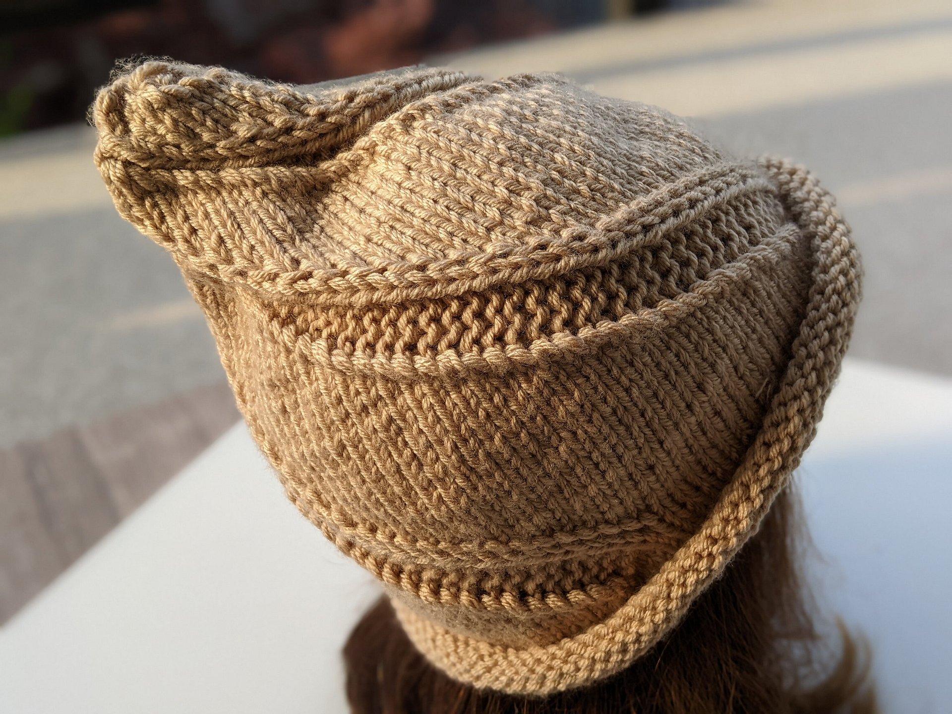 Swirl Witch Knit Hat Pattern product image (7)