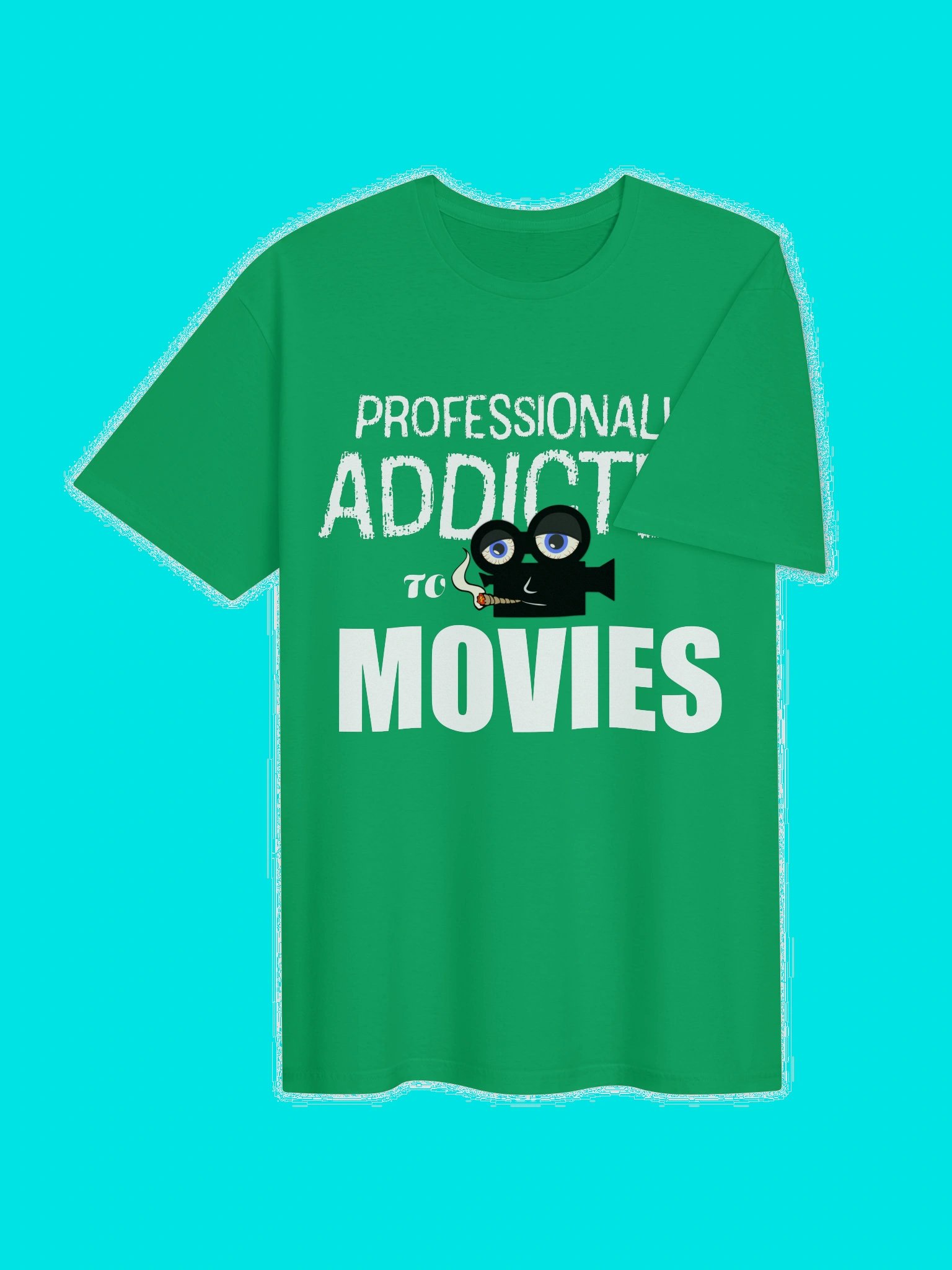 Professionally Addicted to Movies - the official Record 37 shirt product image (3)