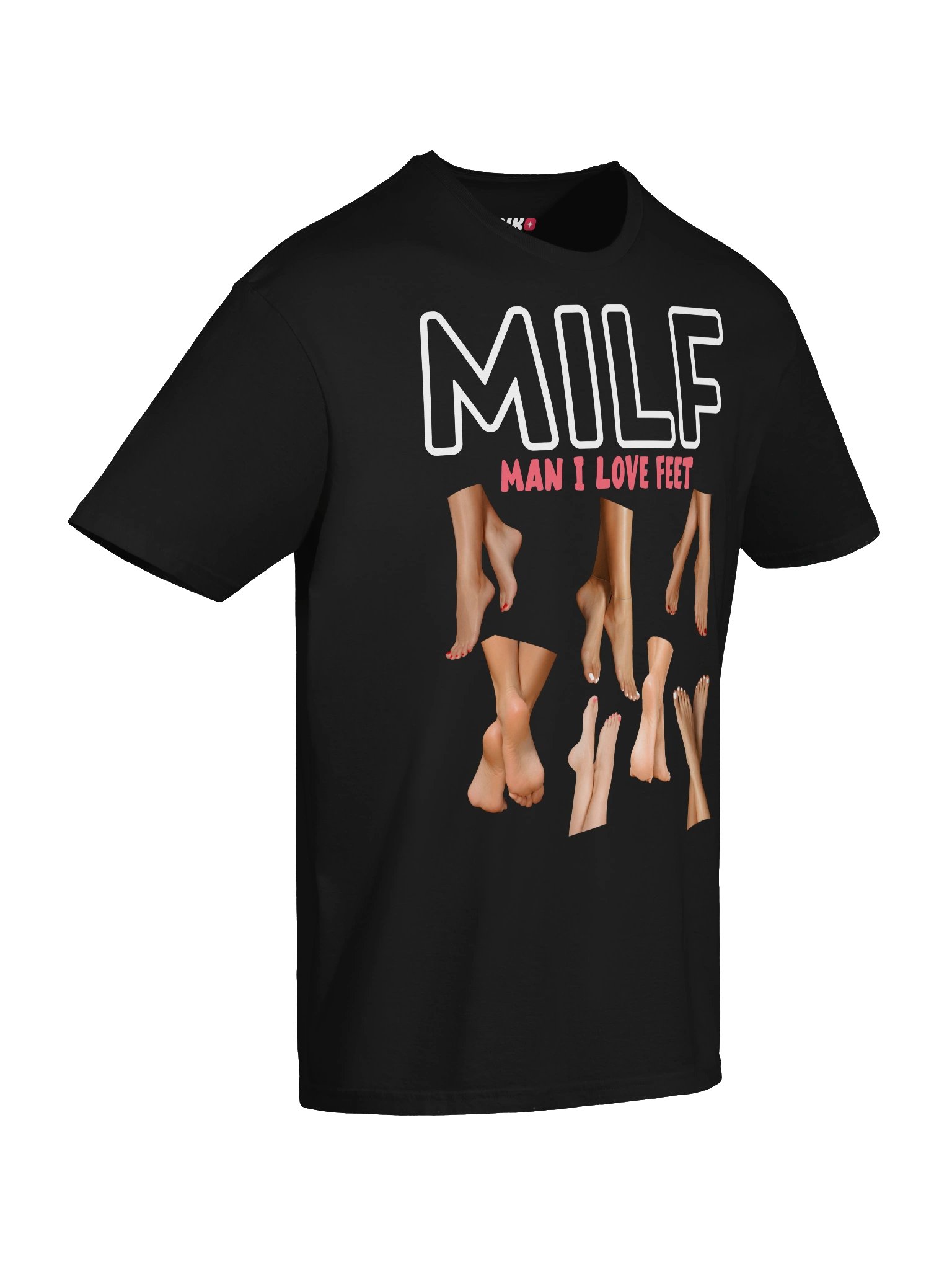 MILF Man I Love Feet Funny Adult T-Shirt product image (31)