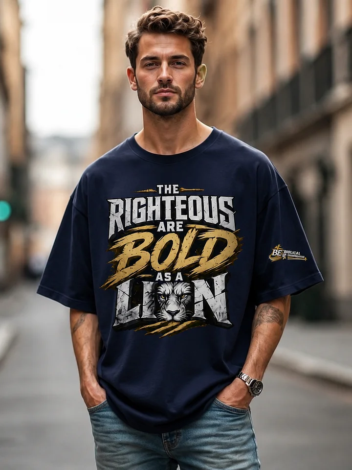 The Righteous Are Bold as a Lion Tee product image (1)