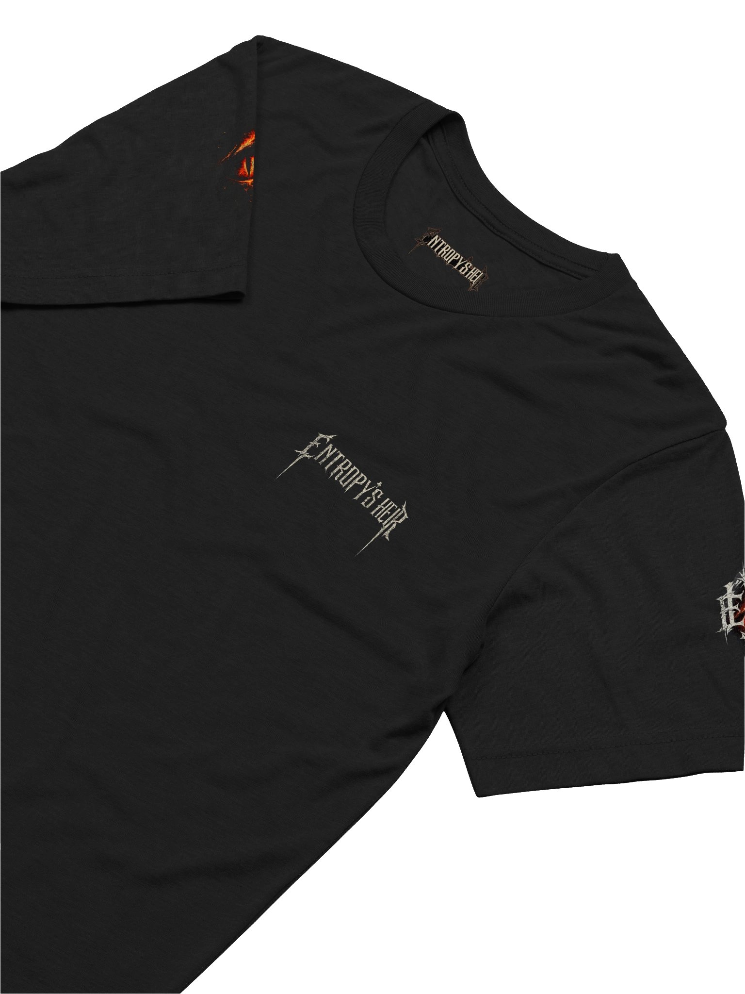 Entropy’s Heir — Ashes of Identity T-Shirt (Black) product image (6)