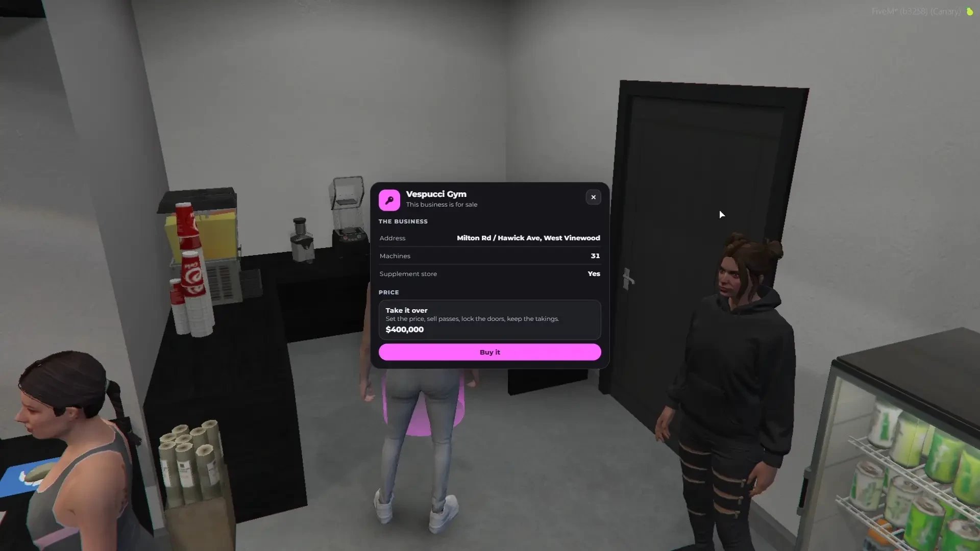 Realistic Gym System — 23 Exercises, Gym Creator, Ownable Gyms, 2 Custom MLOs [ QBCore / ESX / QBOX ] product image (5)