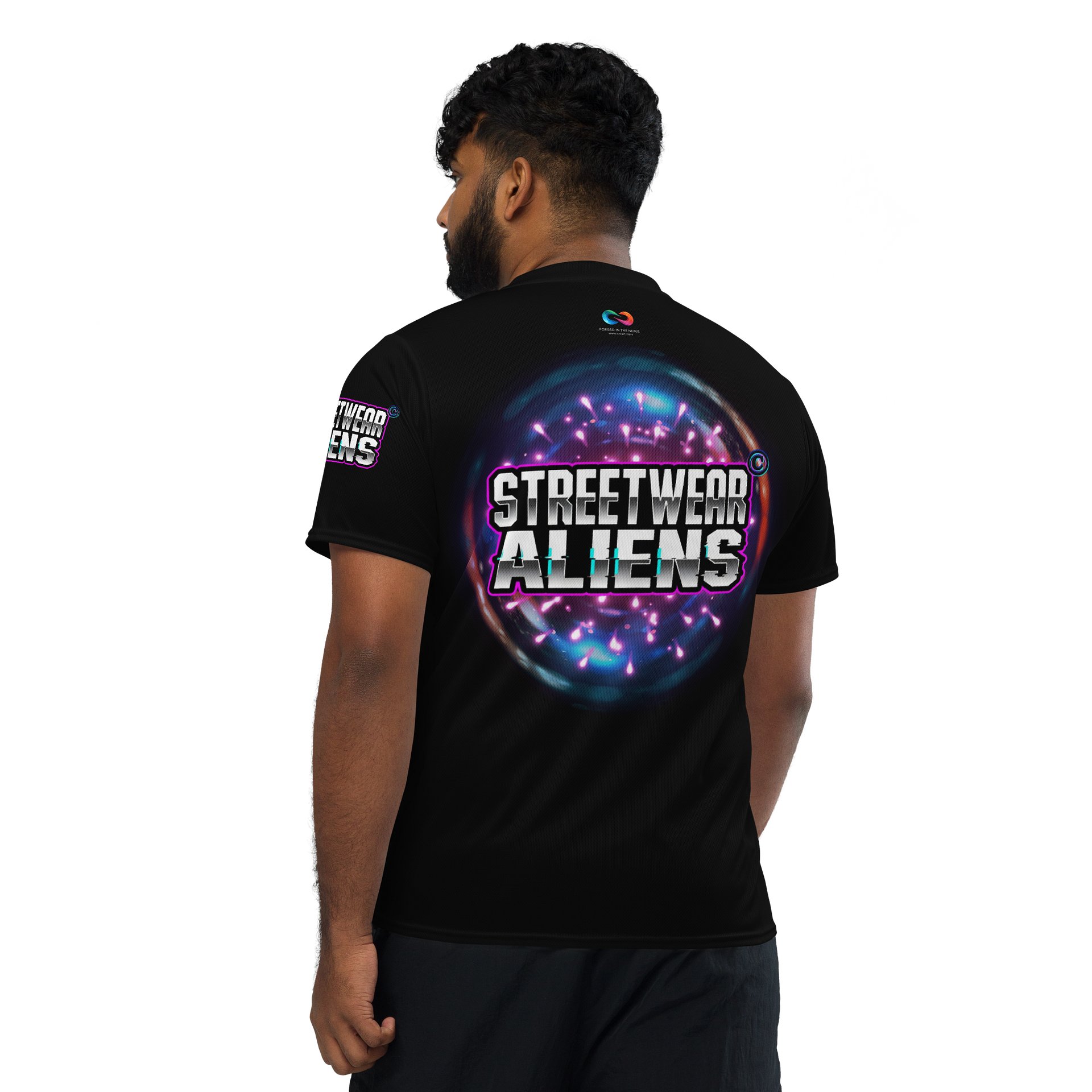 LIMITED EDITION - CNX Core All-over print Unisex Tee — Streetwear Aliens 001 product image (5)
