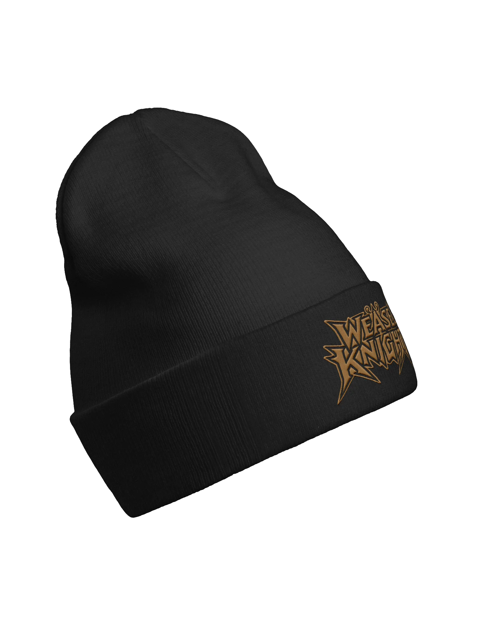 Weasel Knight - Metal Logo Beanie product image (4)