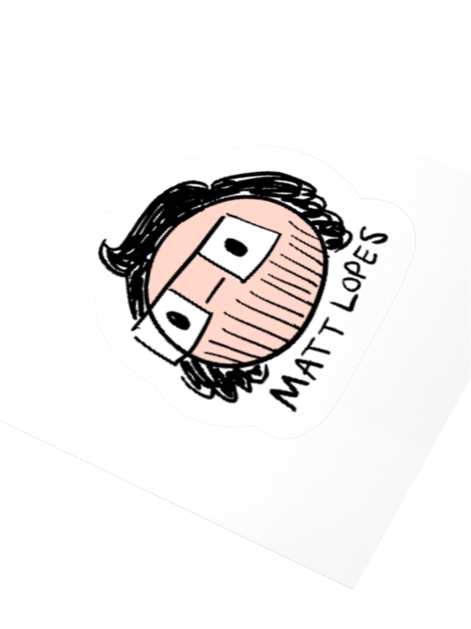 Matt Lopes Head Sticker product image (6)