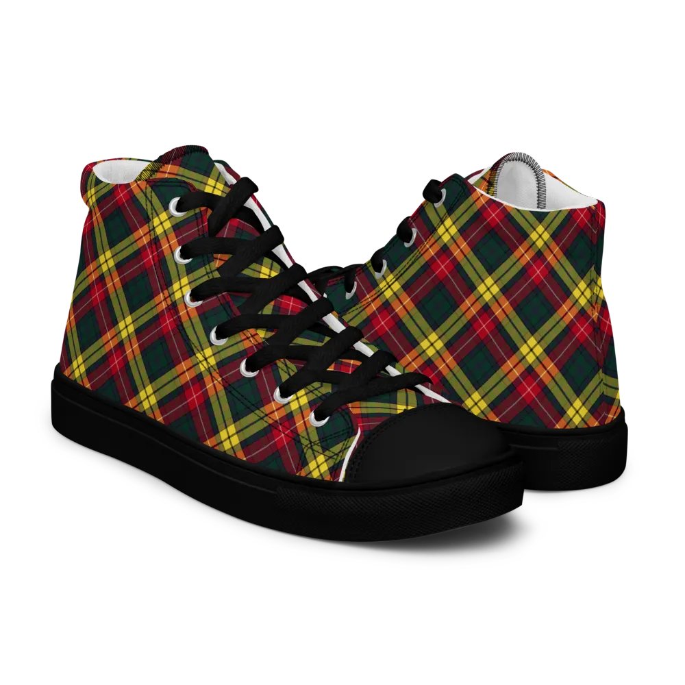 Buchanan Tartan Men's High Top Shoes product image (7)