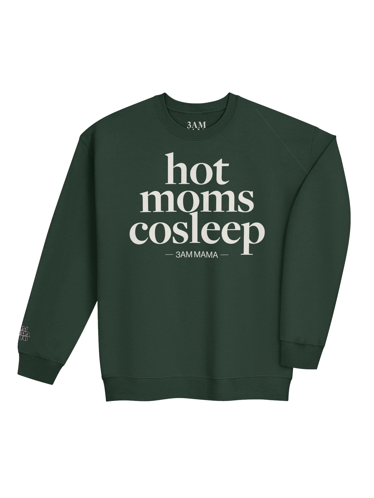 Hot Moms Cosleep Crewneck - Green product image (4)