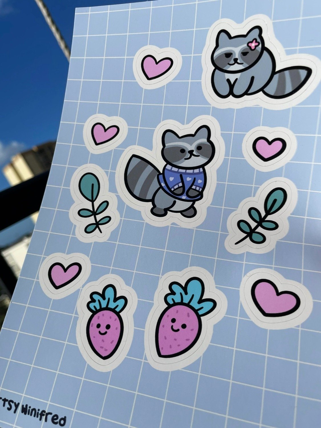 Cozy Sticker sheet product image (1)