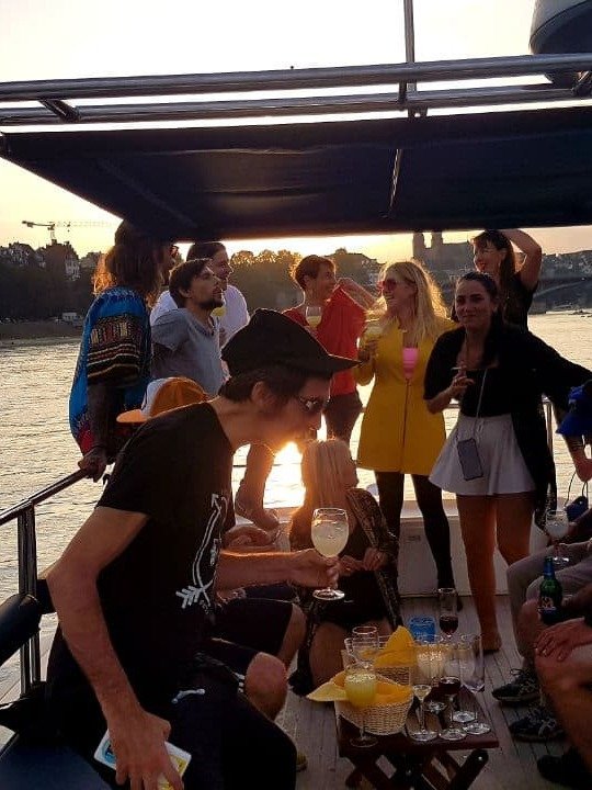 PARTYBOAT with Rooftop Decks & Soundsystem for private GROUP (max. 12 Pers) ⭐️⭐️⭐️⭐️⭐️ product image (2)