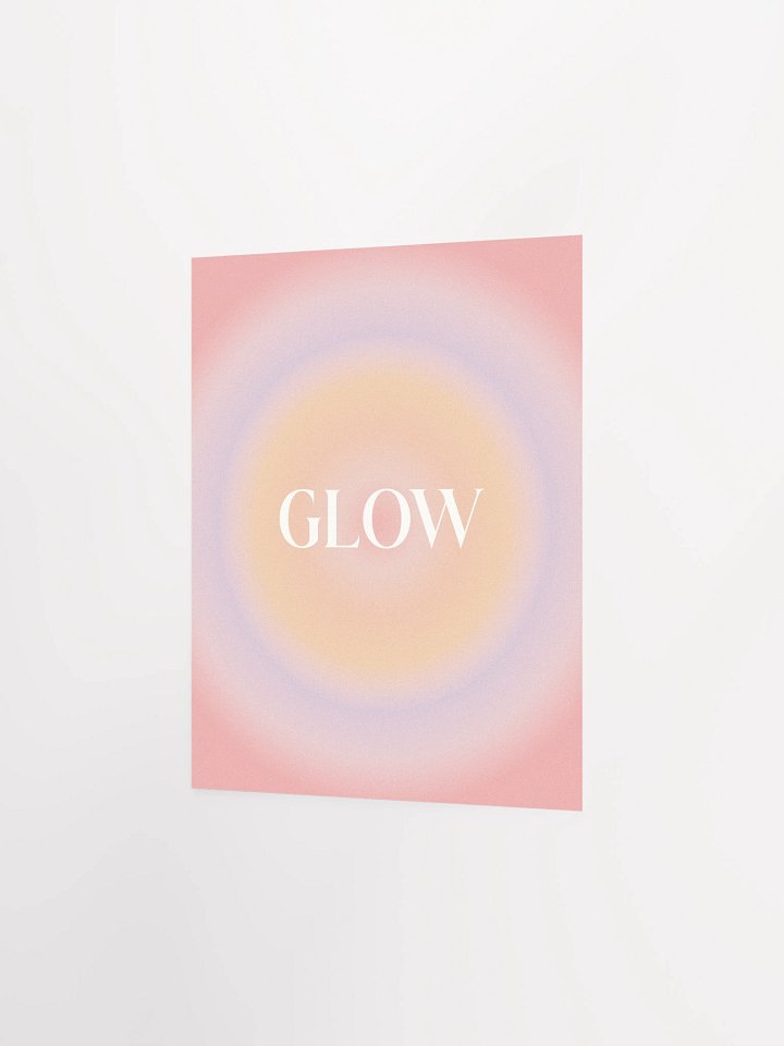 Glow Gradient Grain Poster product image (11)