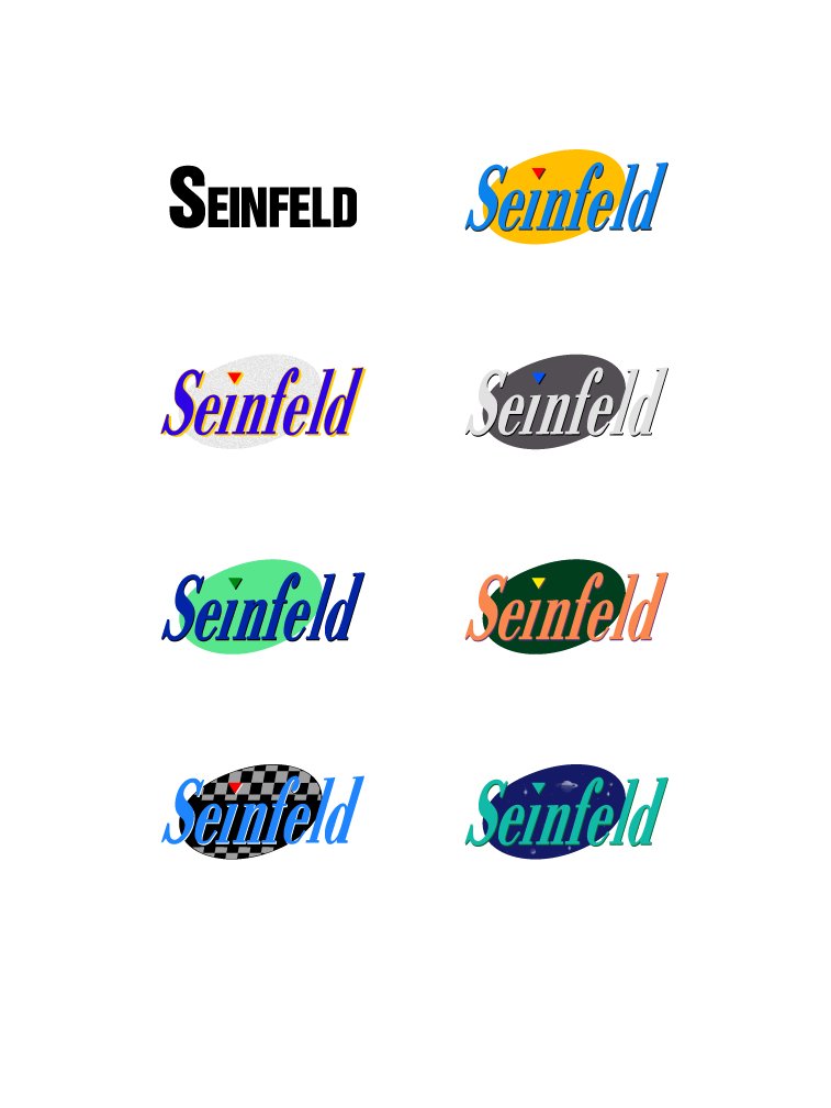 Seinfeld Logo Poster product image (1)