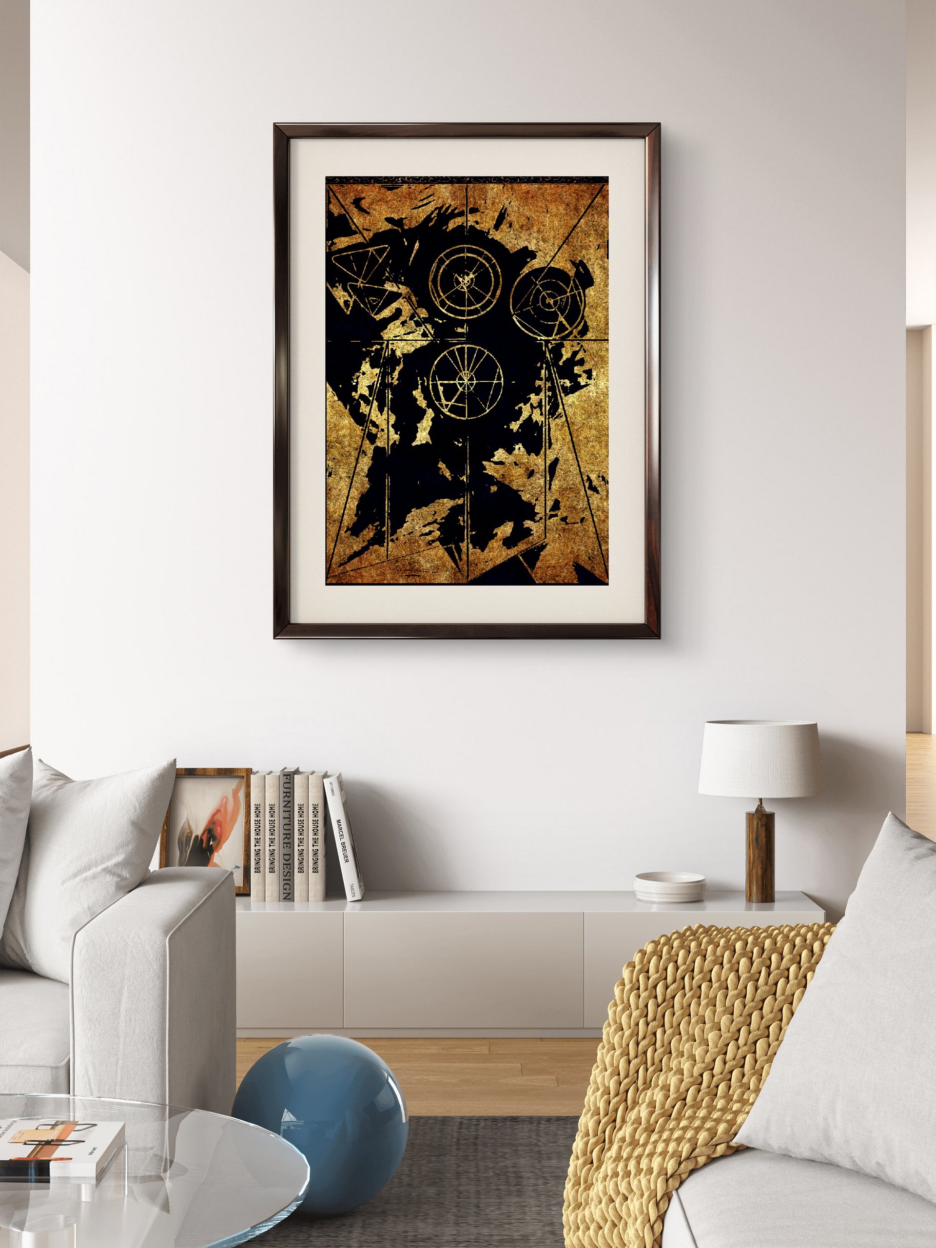 Cosmic Convergence 2026 — Fine Art Print with Frame product image (6)