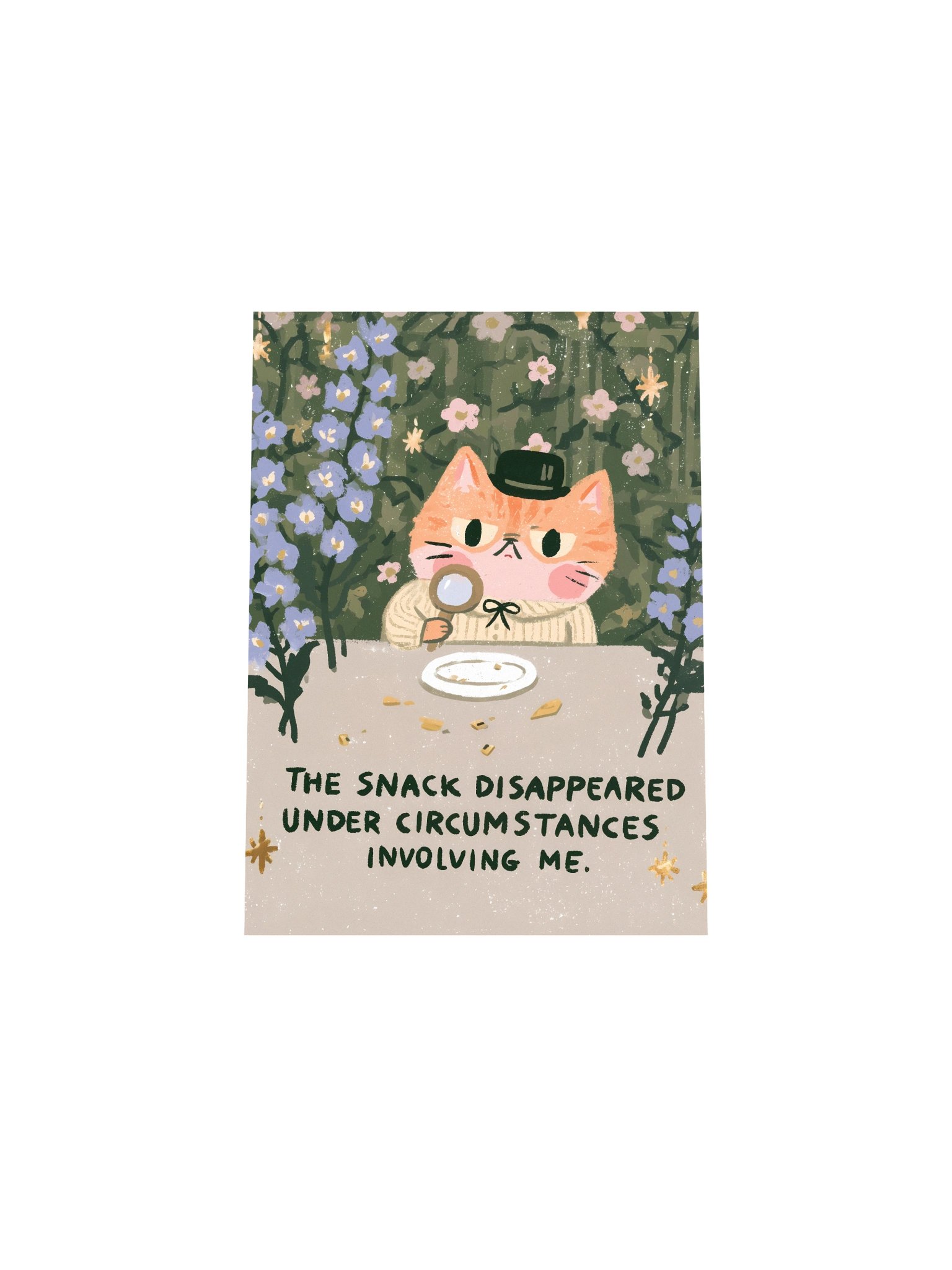 The Snack Disappeared Cat Poster product image (30)