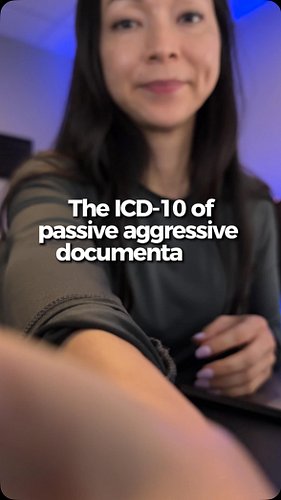 What is your favorite chart phrase that has an unspoken translation? ￼ 

Healthcare documentation is its own language. 

Some...