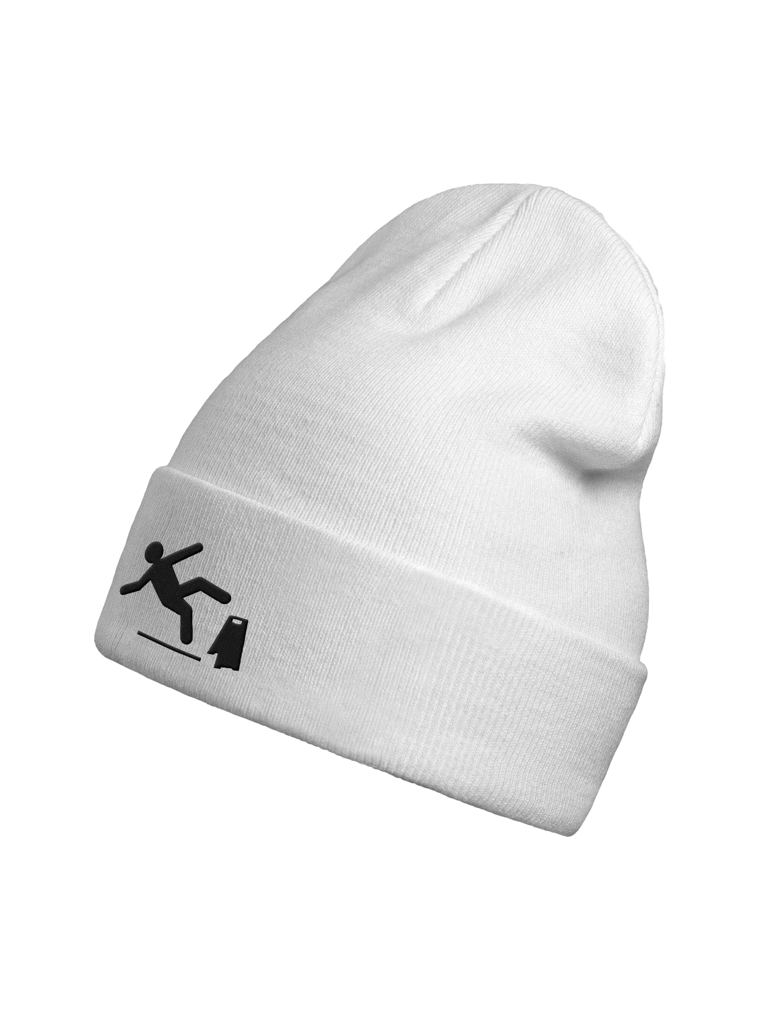 Wet Floor Bold Beanie (light mode) product image (2)