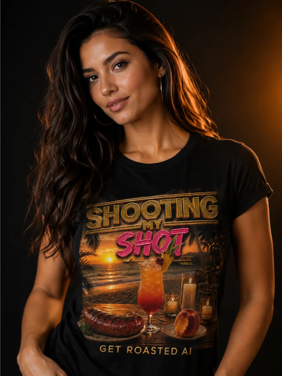 Shooting My Shot - Ultra-Soft Triblend T-Shirt product image (9)
