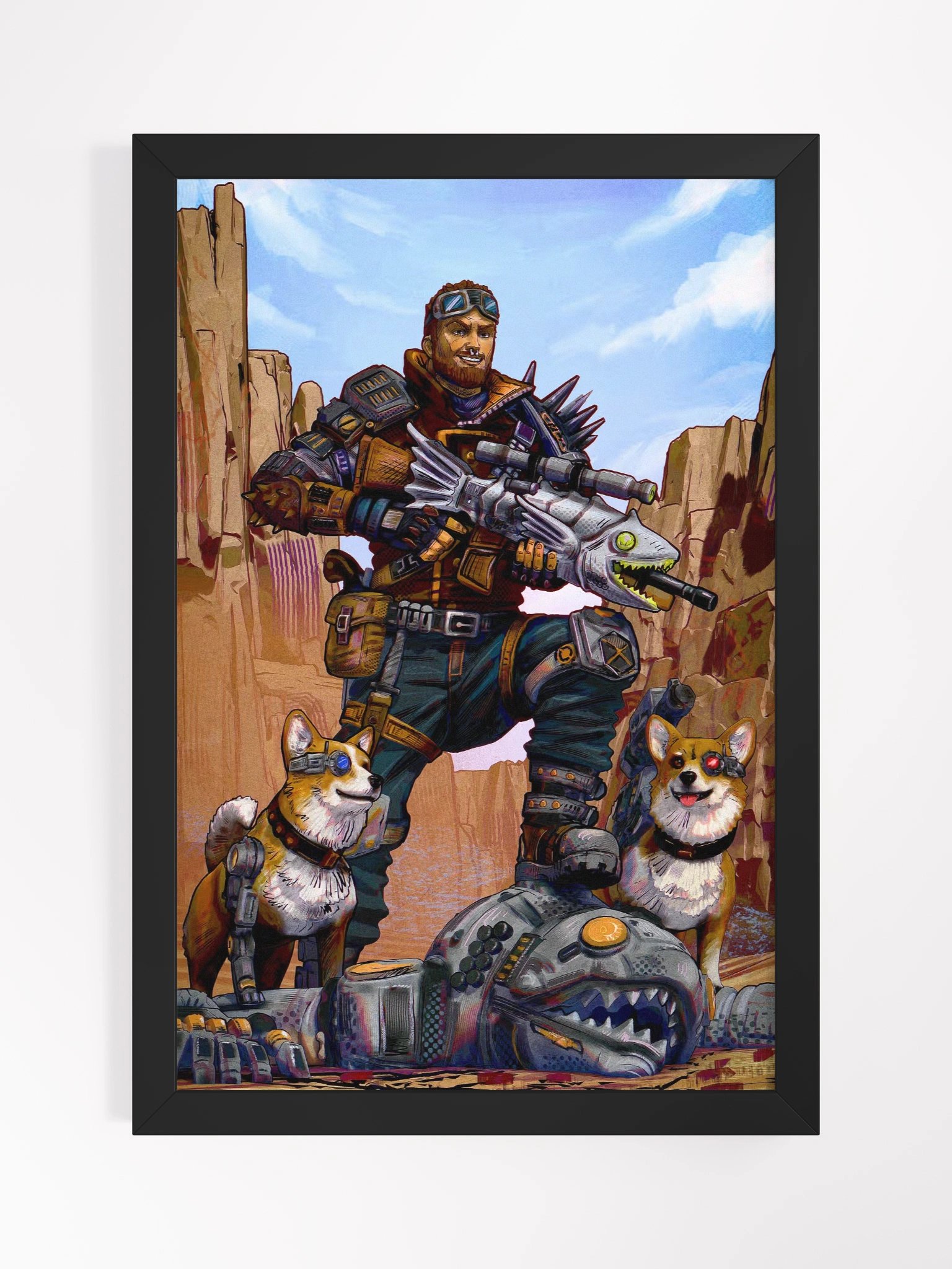 Wicked Wasteland - Framed Poster product image (1)