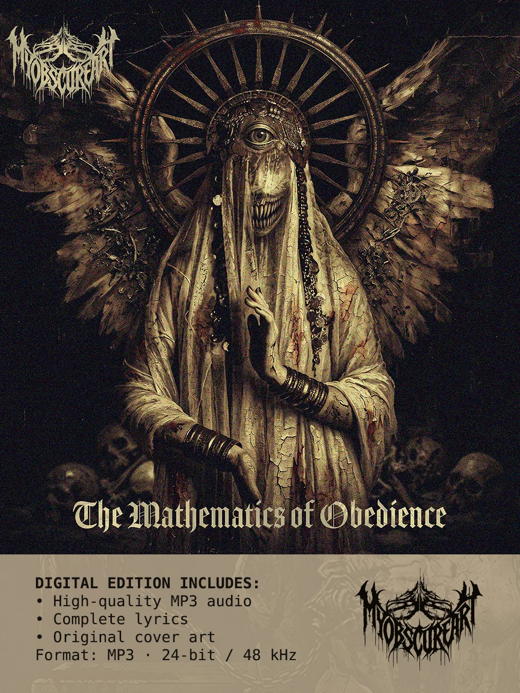 MY OBSCURE ART - THE MATHEMATICS OF OBEDIENCE product image (1)