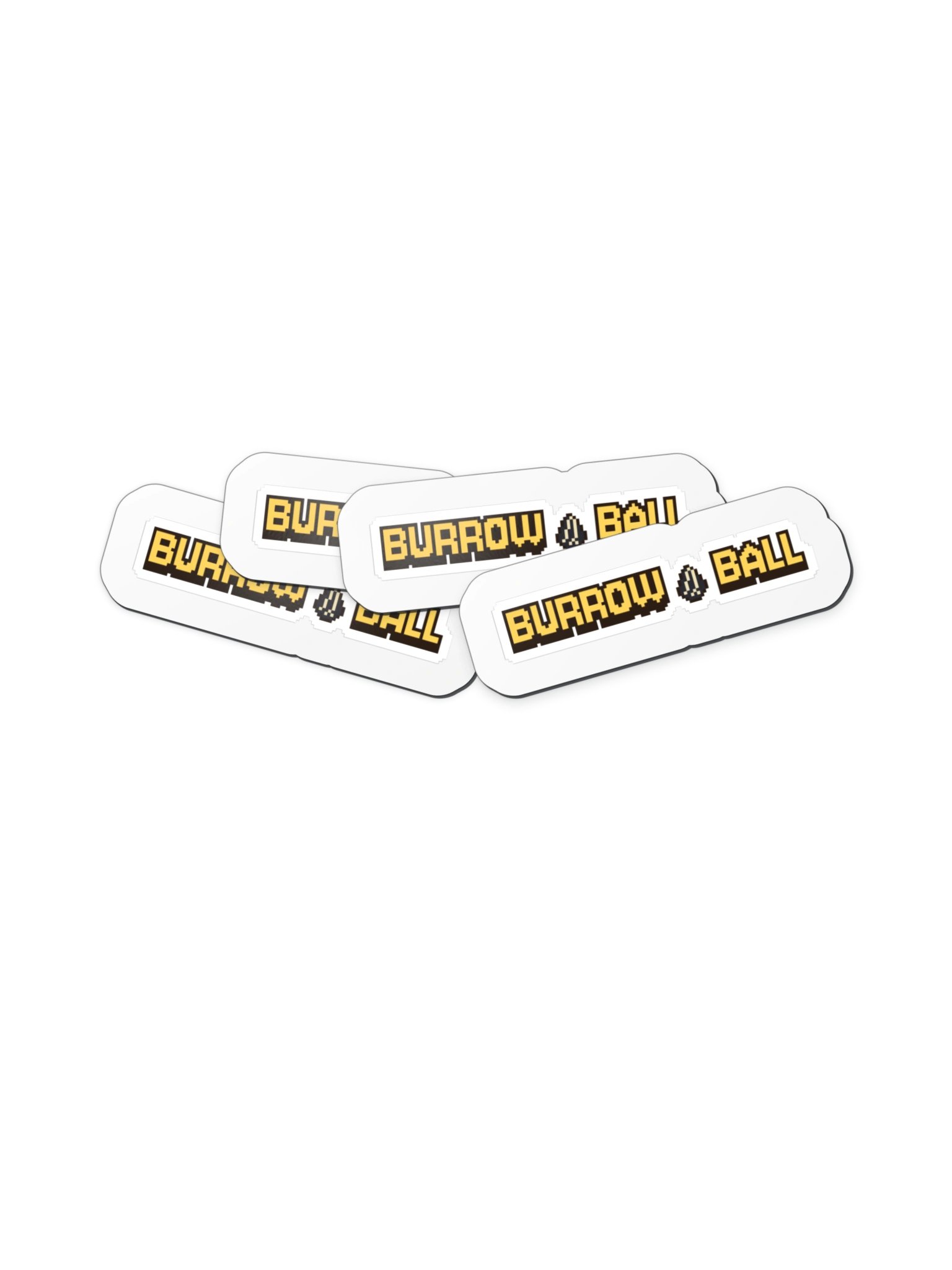 Burrowball Logo Magnet product image (8)