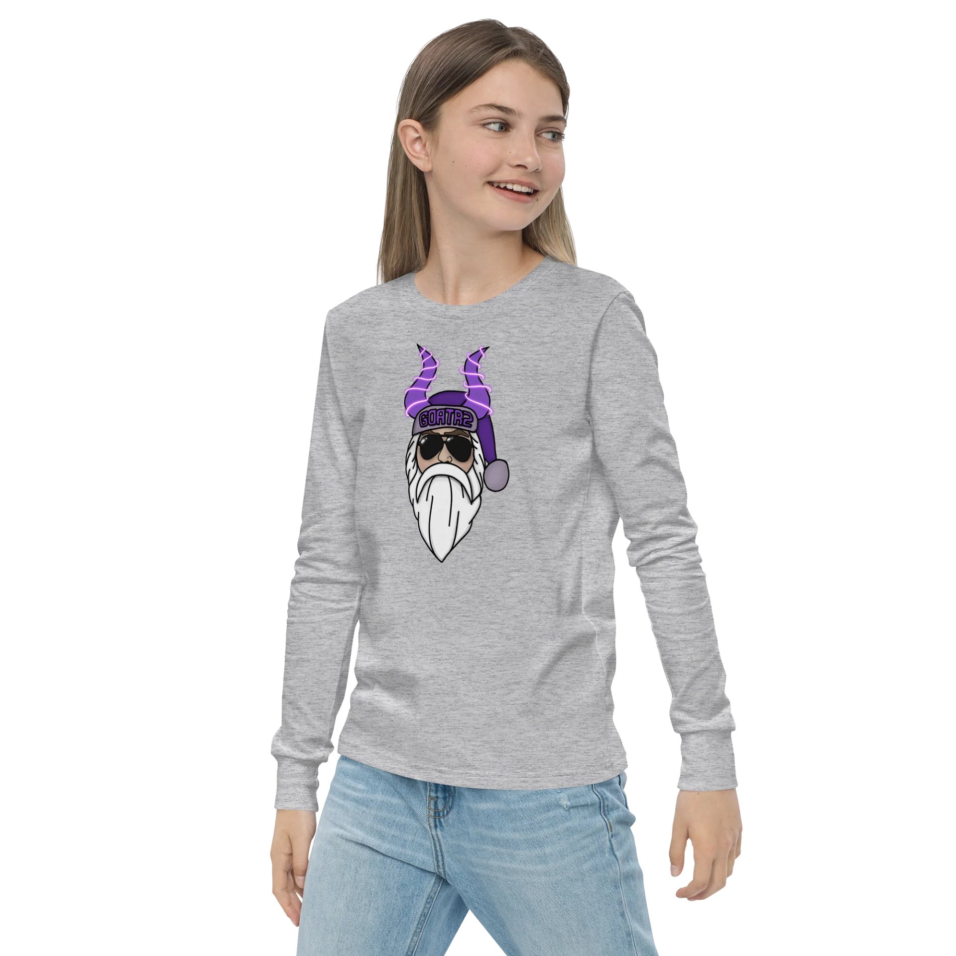 Youth R2 Santa Long Sleeve Shirt product image (16)