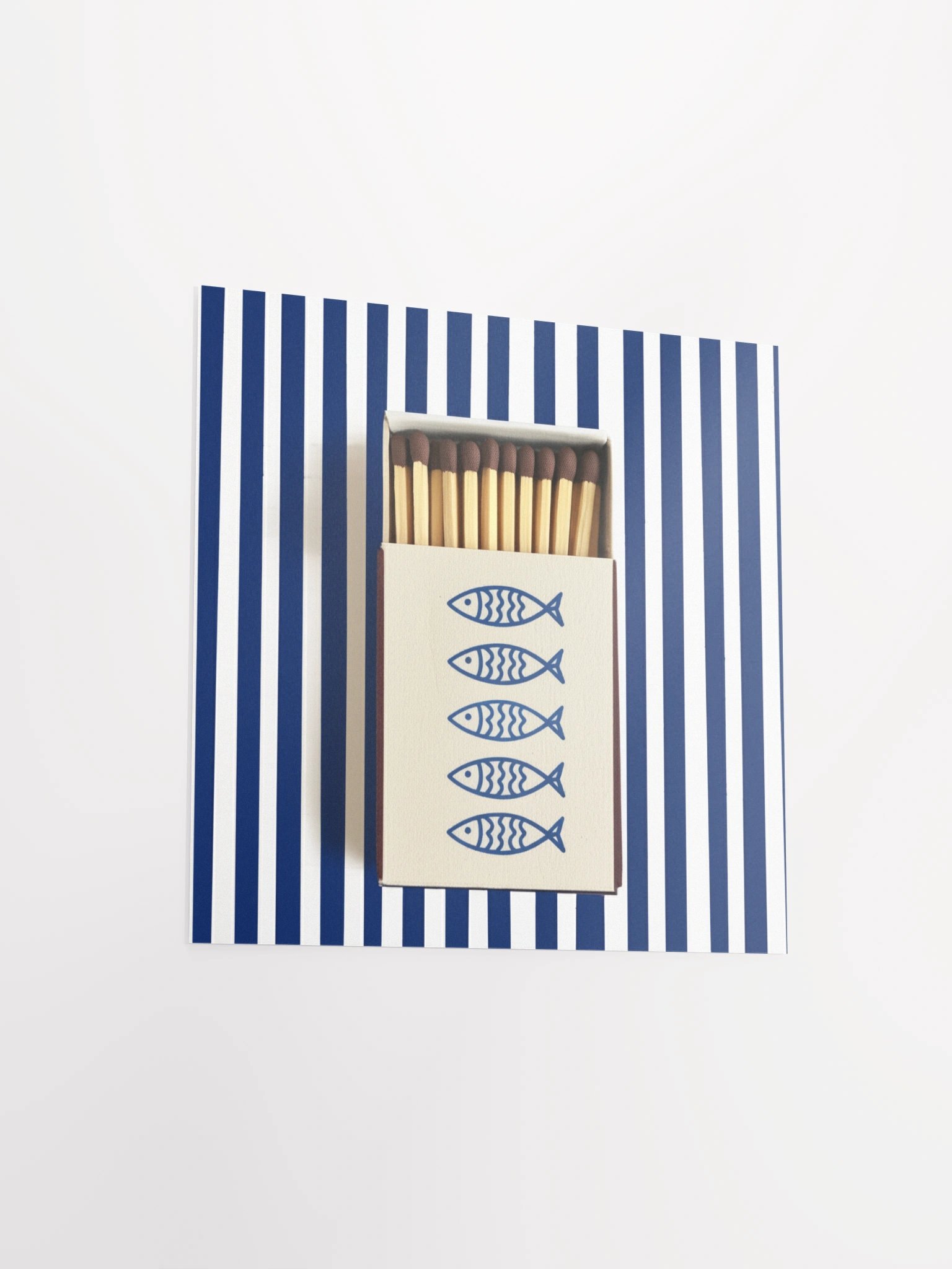 Coastal Fish Matchbox Print product image (11)