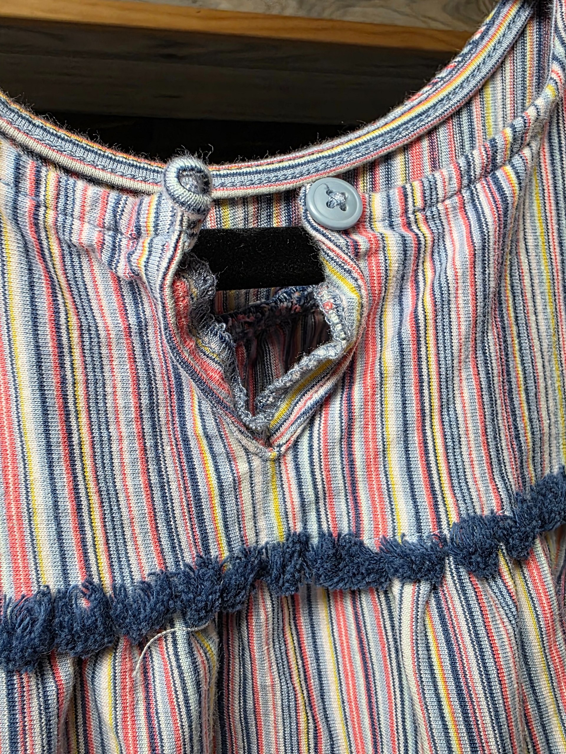TEA - Size 4 - GENTLY USED - Candy pinstripes dress product image (4)