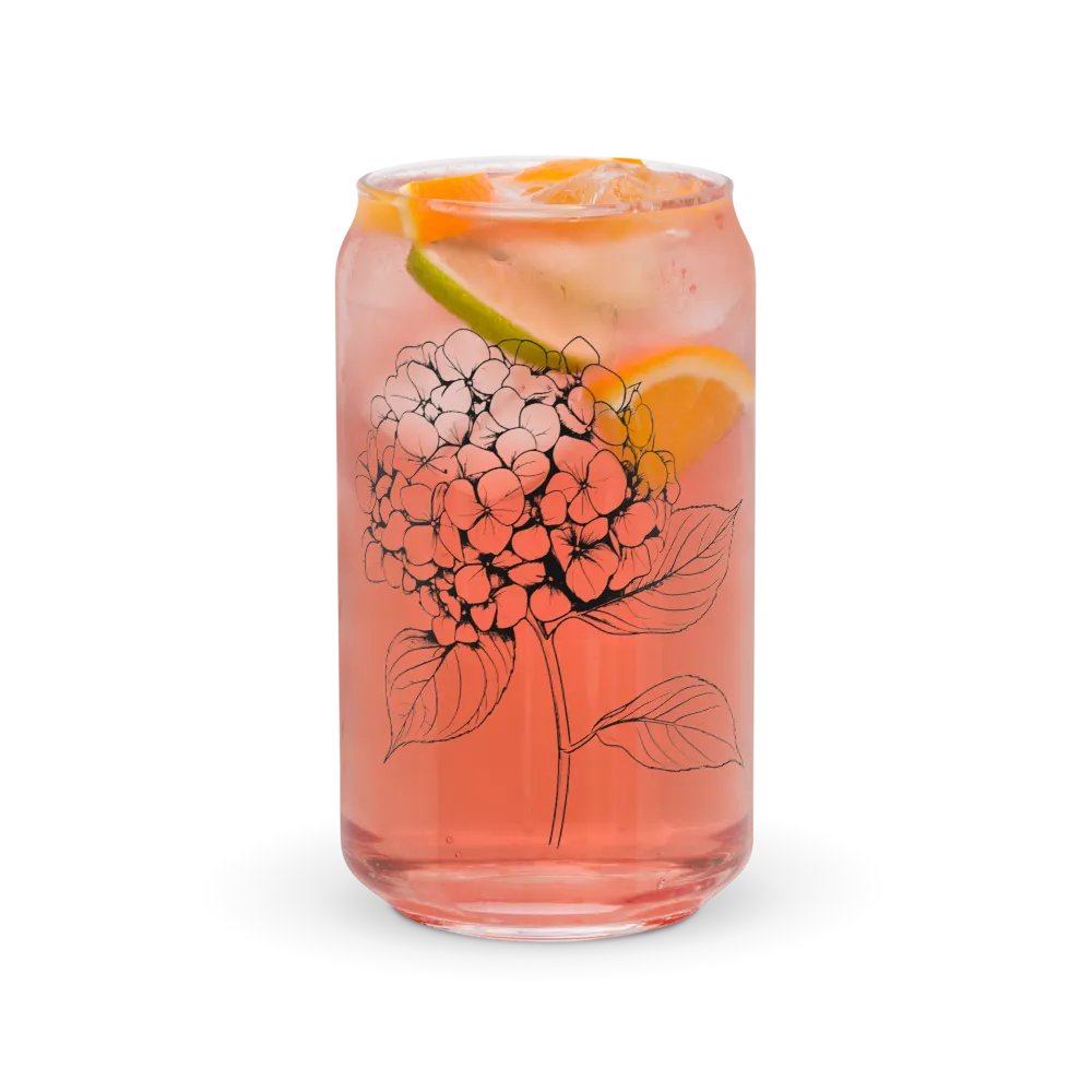 Hydrangea Sleek Can-Shaped Glassware product image (7)