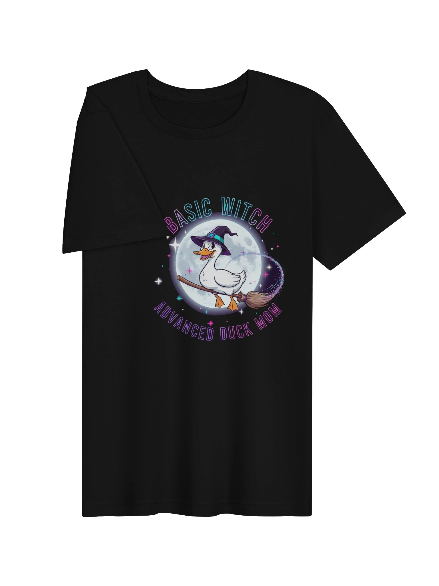 Basic Witch, Advanced Duck Mom Tee product image (3)