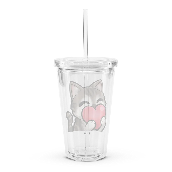 Alfie Love Double Wall Clear Plastic Tumbler (16 oz) product image (2)