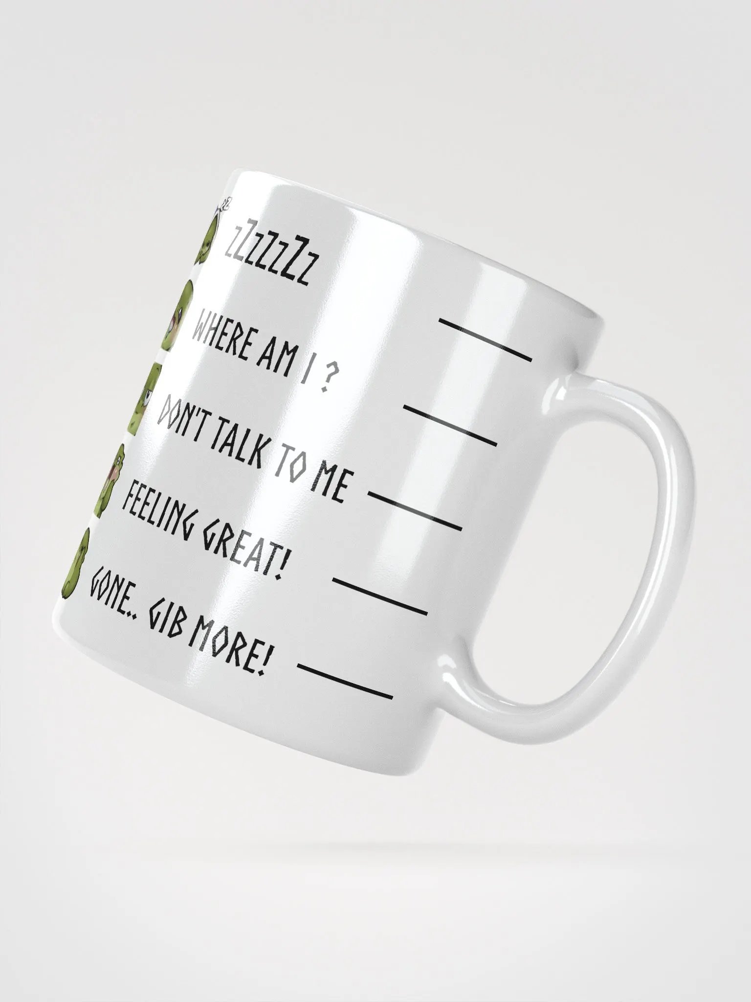CHONKOFFEE - White Mug product image (3)