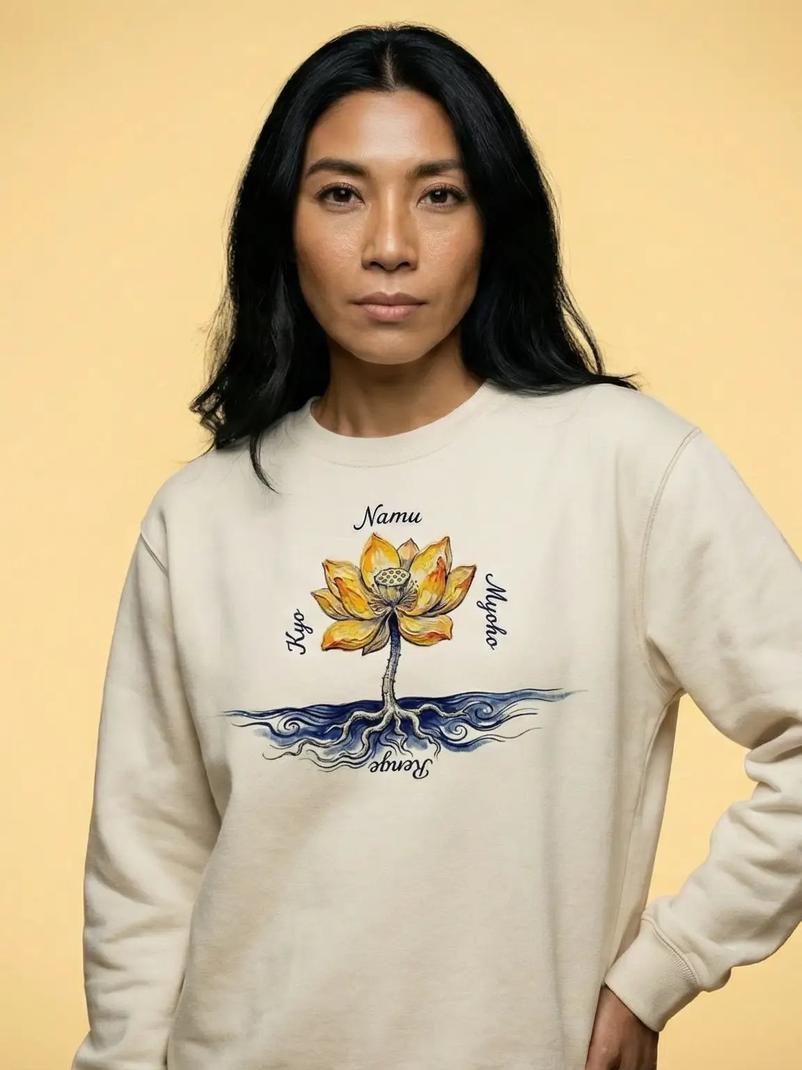 Namu Myoho Renge Kyo: Van Gogh Sweatshirt (Rebirth) product image (1)
