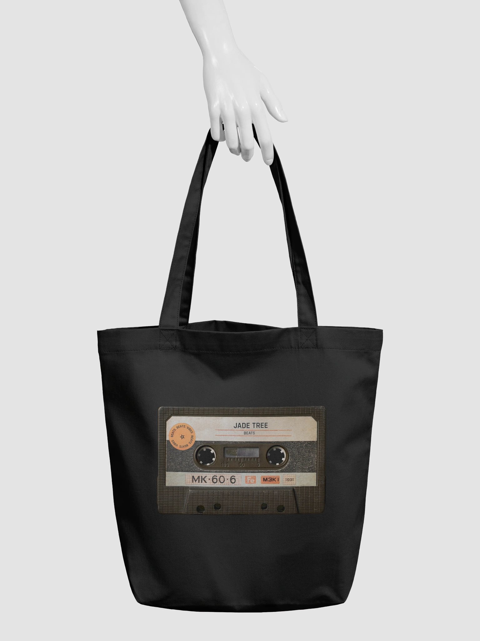 Tote Bag With Beats. Beats. Vibes. Beat Tape Logo product image (3)