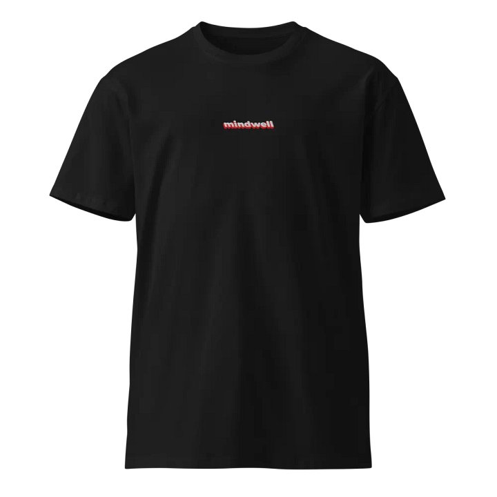 Playera Premium mindwell (Bordado, Unisex) product image (1)