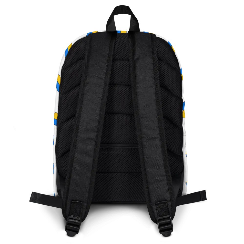 Resistors, Doesn't Speak for Me, Patterned White Backpack product image (2)