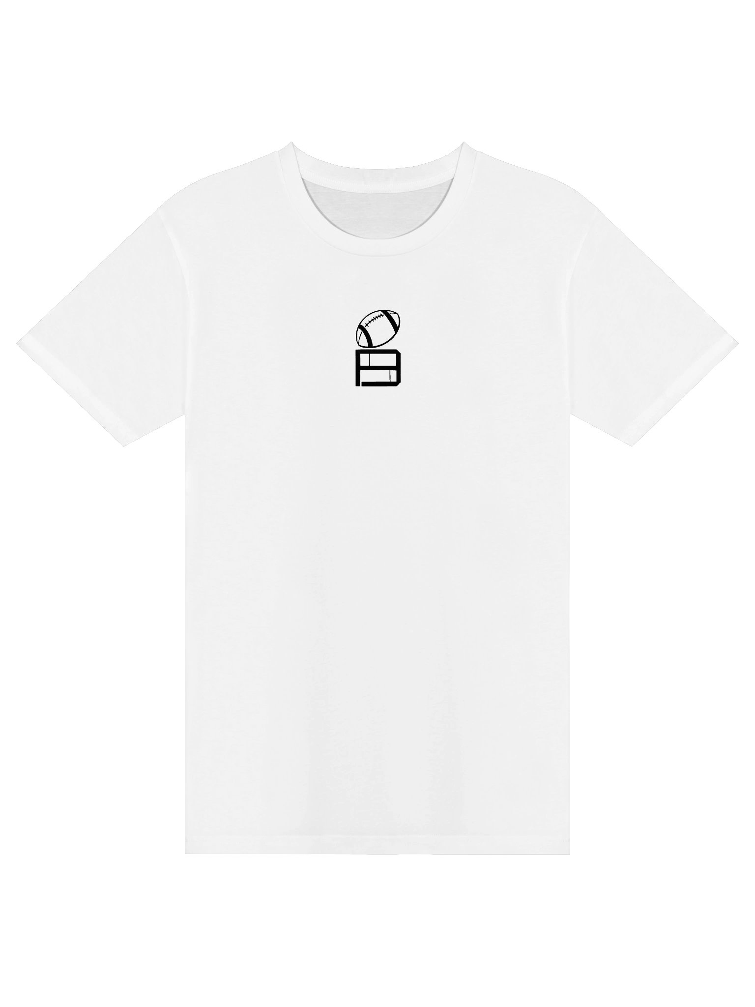 Project Groundwerk Black Football Brick Logo T-Shirt product image (1)