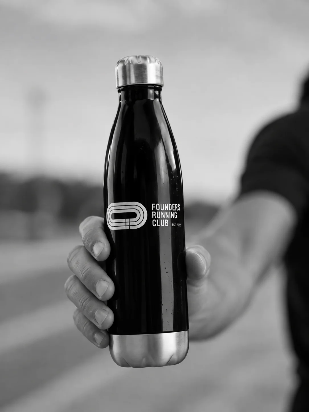 Founders Running Club - Stainless Steel Water Bottle product image (1)