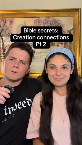 Bible secrets: creation connections part 2 #christian #christianity #fyp #jesus #bibletrivia