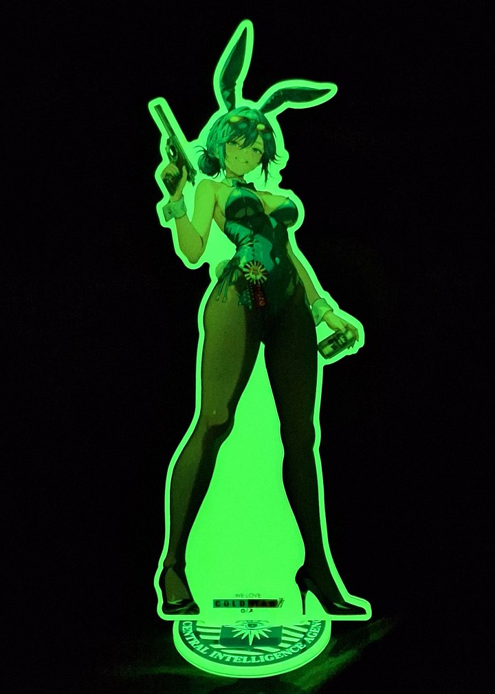 Evil Naomi Glow-In-The-Dark Acrylic STANDEE - 10" Extra Large product image (1)