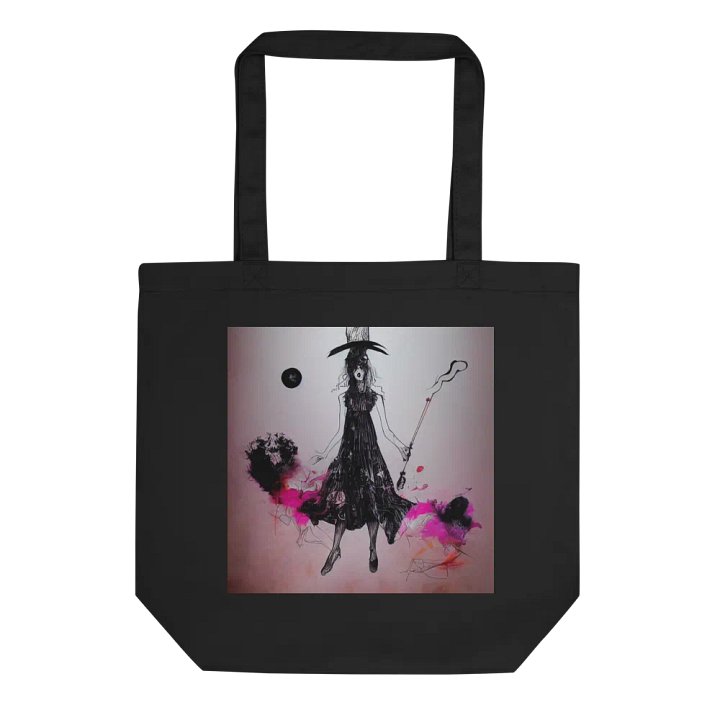 witchy Mystical Wanderer Organic Tote Bag product image (1)