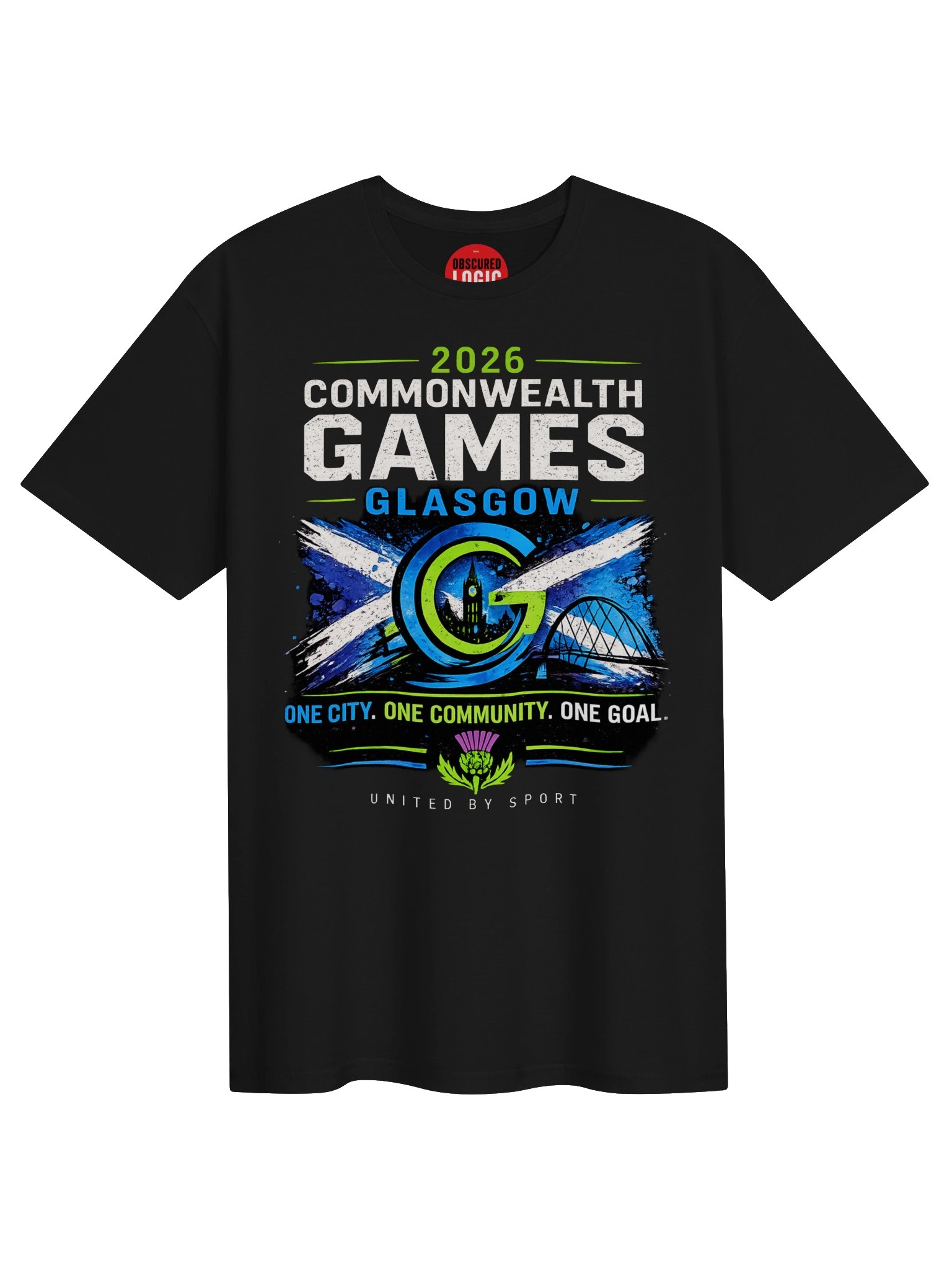Glasgow 2026 Commonwealth Games Graphic Tee product image (1)