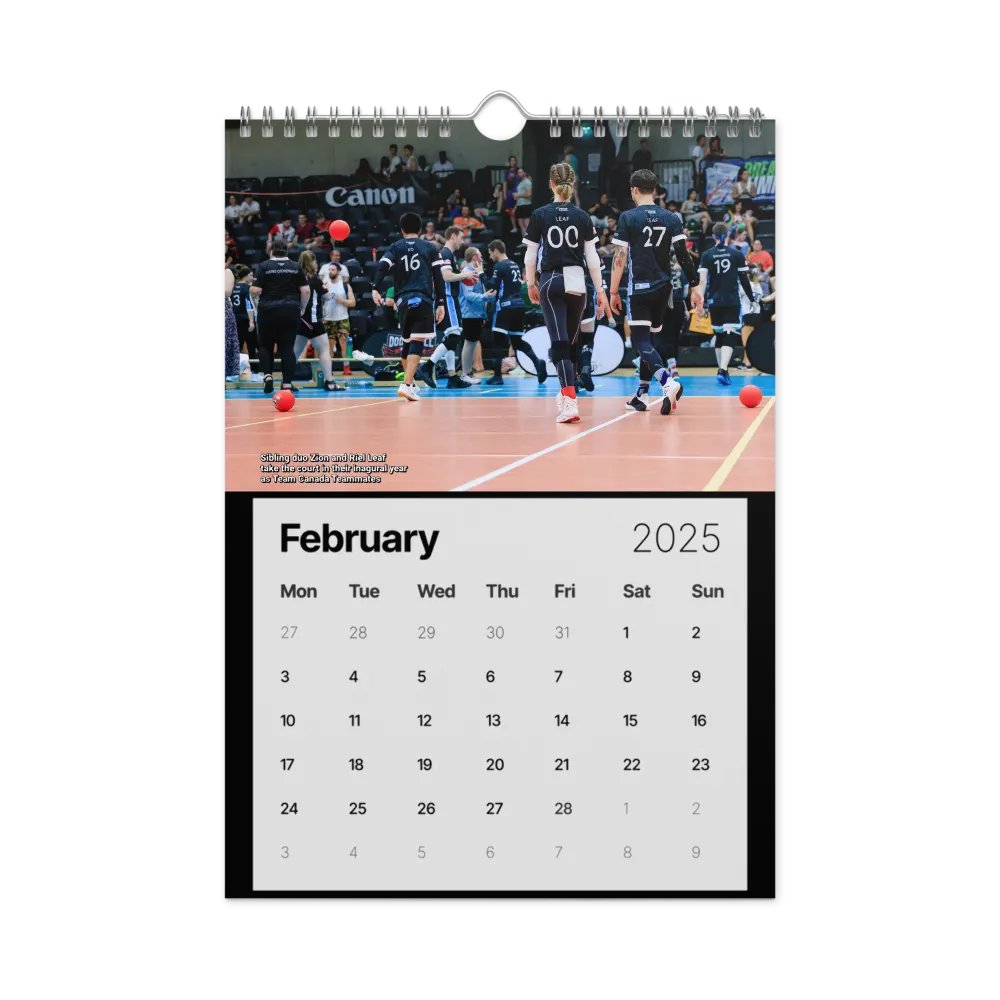 Team Canada Gold 2025 Calendar product image (5)