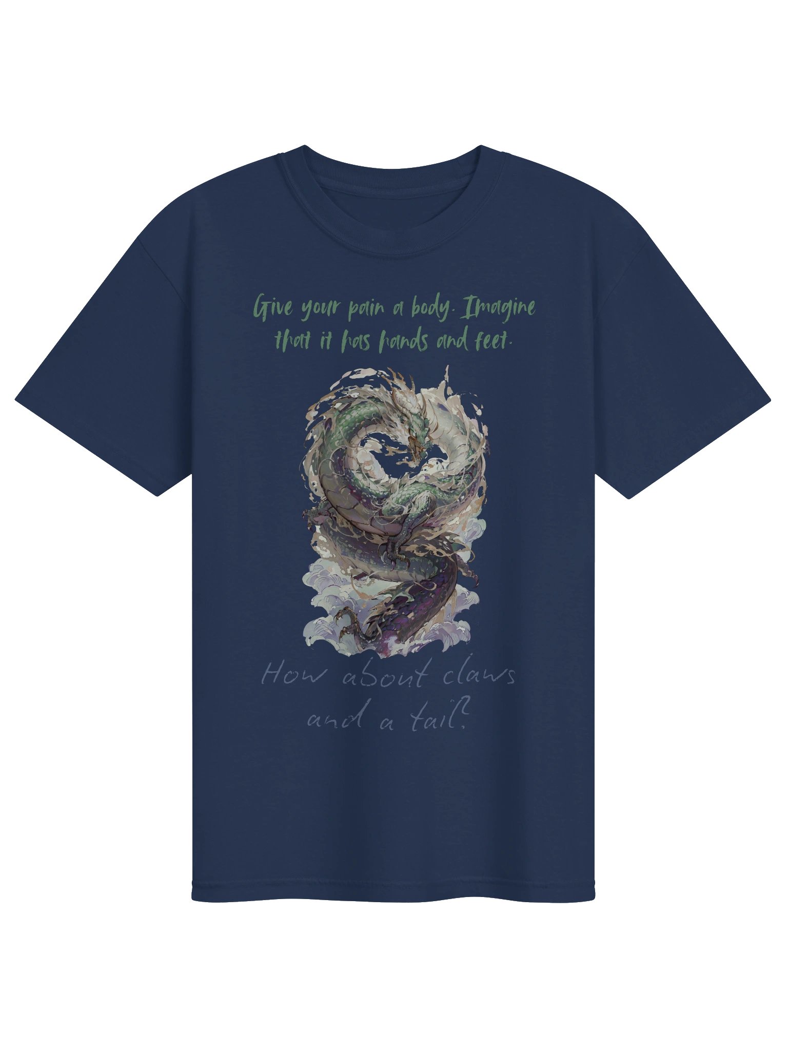 Give Your Pain a Dragon Heavyweight Tee product image (1)