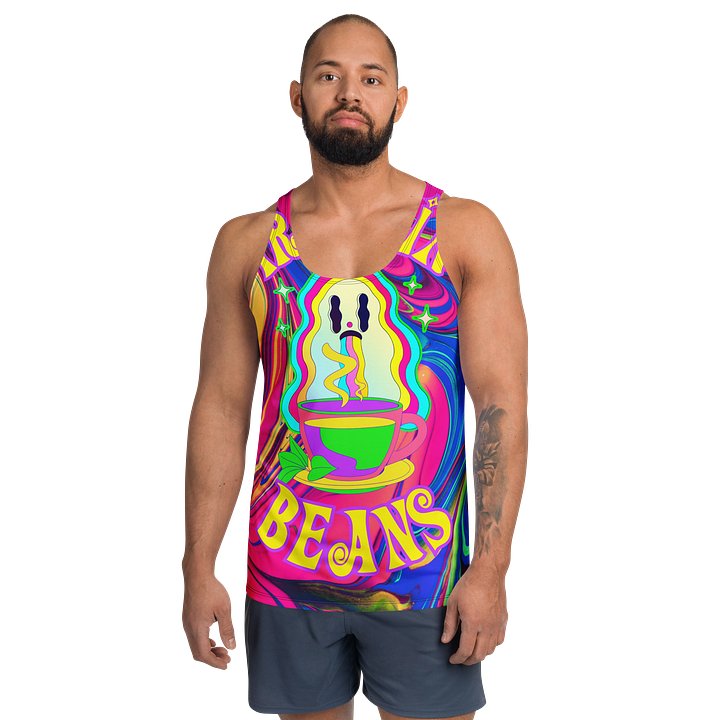 Odd Duck Trippin Beans Full Print Tank Top product image (1)