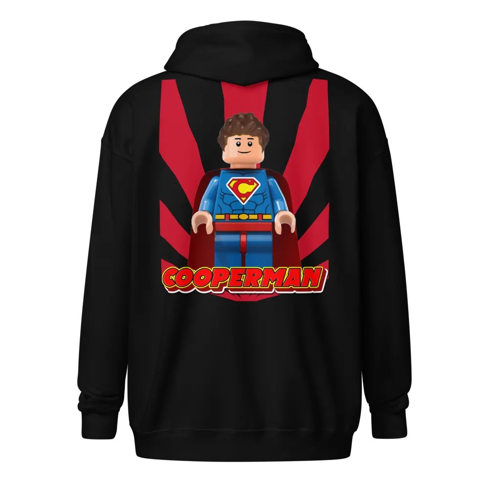 Faster than a speeding brick separator!!! Zip Hoodie product image (1)