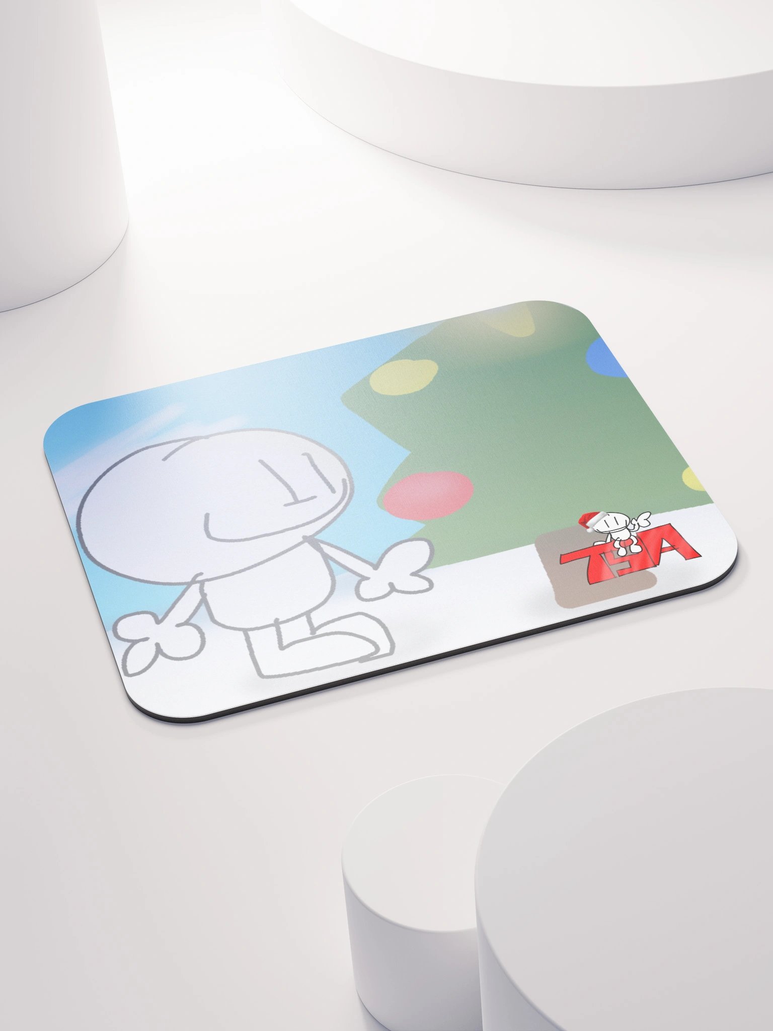 the "holly joyus" mouse pad product image (4)